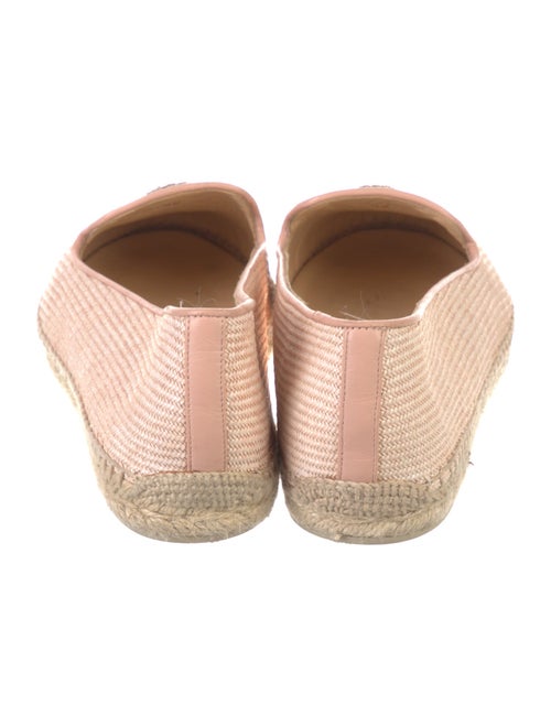 Christian Louboutin Raffia Tweed Pattern Espadrilles