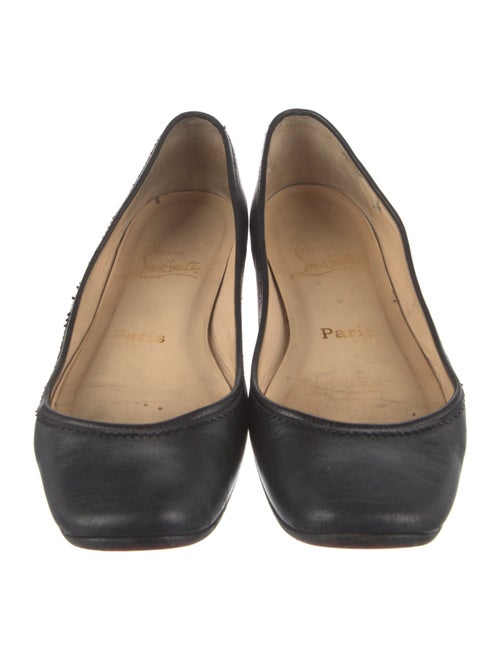 Christian Louboutin Leather Ballet Flats