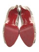 Christian Louboutin Python Animal Print Pumps