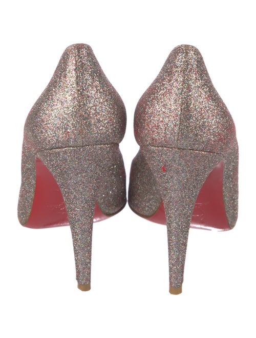 Christian Louboutin Glitter Glitter Accents Pumps