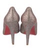Christian Louboutin Glitter Glitter Accents Pumps