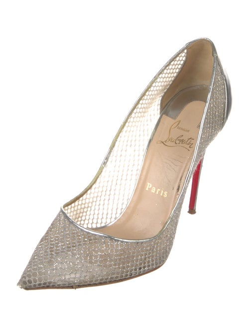 Christian Louboutin Mesh Mesh Accents Pumps