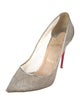 Christian Louboutin Mesh Mesh Accents Pumps