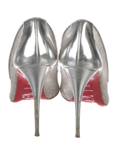 Christian Louboutin Mesh Mesh Accents Pumps