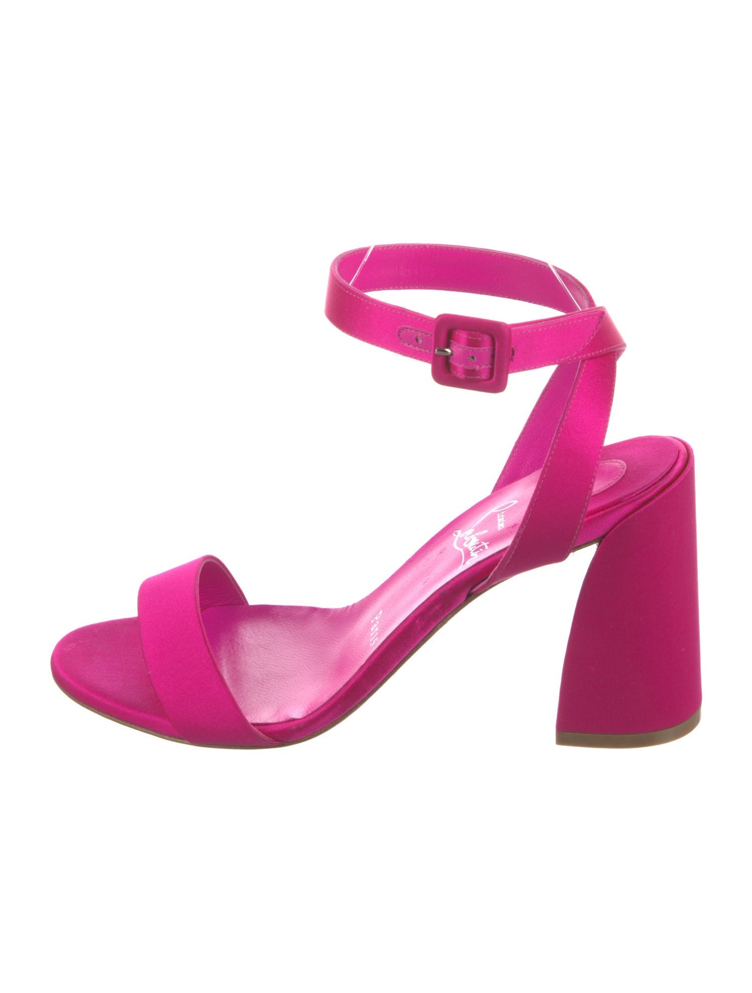 Christian Louboutin Satin Sandals