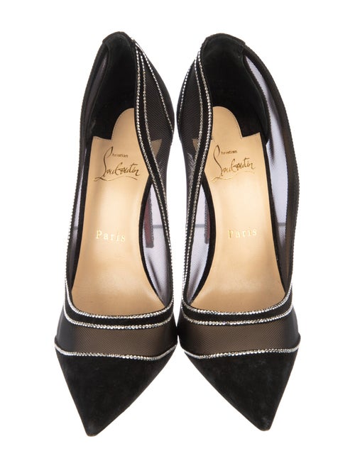 Christian Louboutin Mesh Mesh Accents Pumps