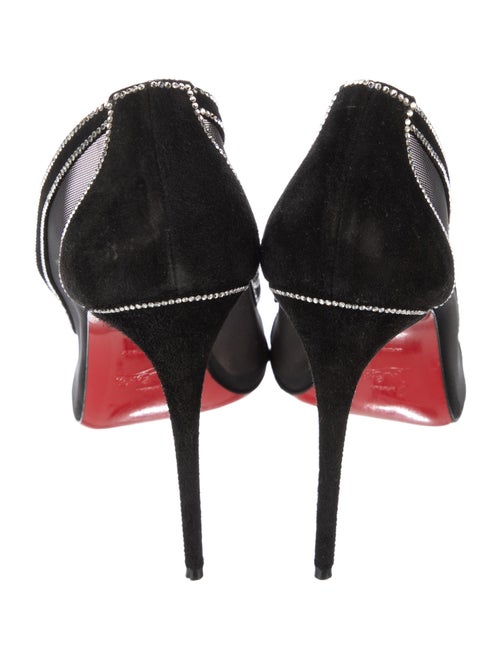 Christian Louboutin Mesh Mesh Accents Pumps