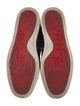 Christian Louboutin Spike Accents Suede Sneakers