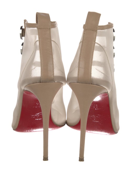 Christian Louboutin Mesh T-Strap Pumps