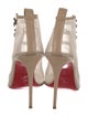 Christian Louboutin Mesh T-Strap Pumps