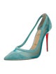 Christian Louboutin Mesh Mesh Accents Pumps