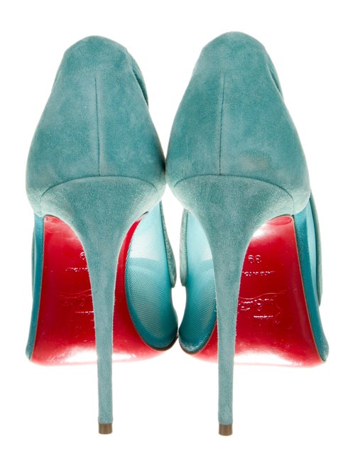 Christian Louboutin Mesh Mesh Accents Pumps
