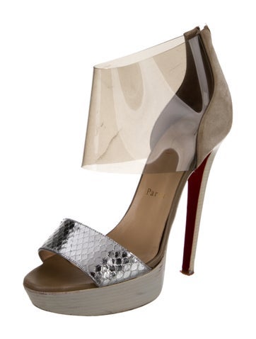 Christian Louboutin Sandals Suede Gladiator IT 38 | 8