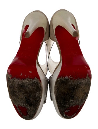 Christian Louboutin Suede Gladiator Sandals