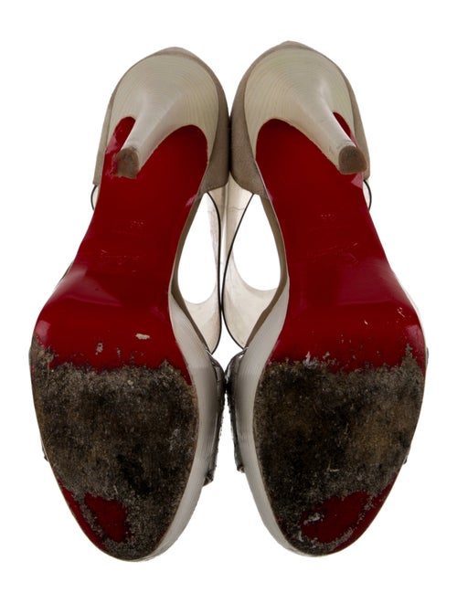 Christian Louboutin Suede Gladiator Sandals