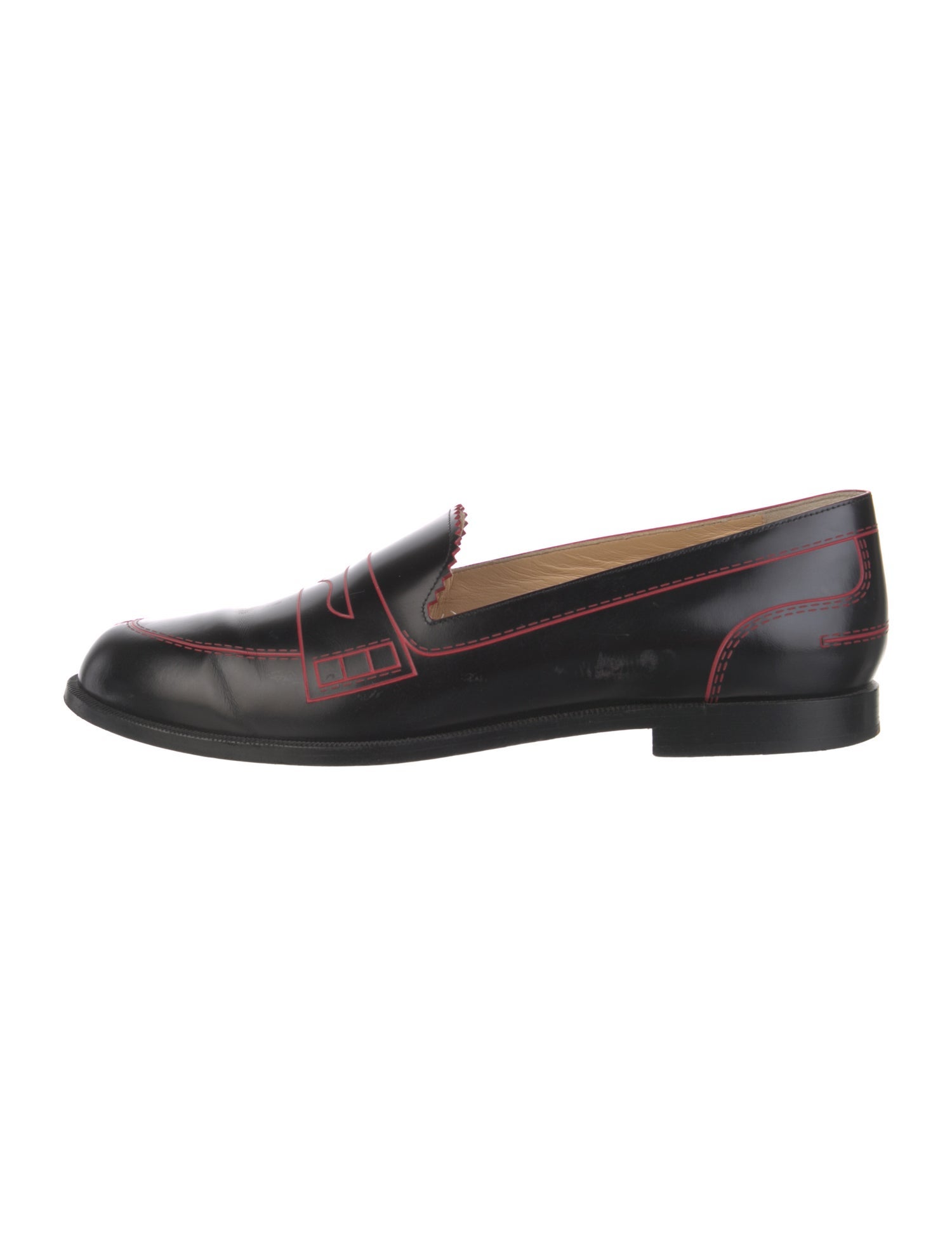 Christian Louboutin Leather Loafers
