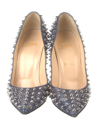 Christian Louboutin Spike Accents Studded Accents Pumps
