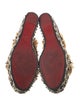 Christian Louboutin Leather Colorblock Pattern Slides