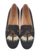 Christian Louboutin Velvet Printed Loafers