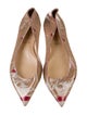 Christian Louboutin PVC Ballet Flats