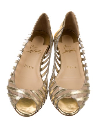 Christian Louboutin Leather Flats
