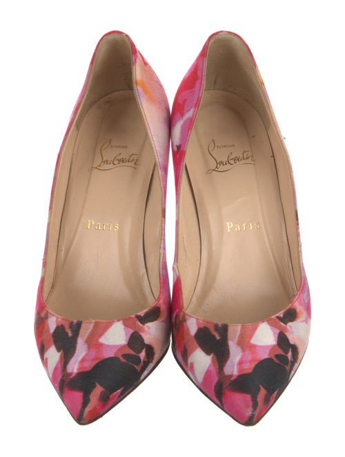 Christian Louboutin Floral Print Pumps