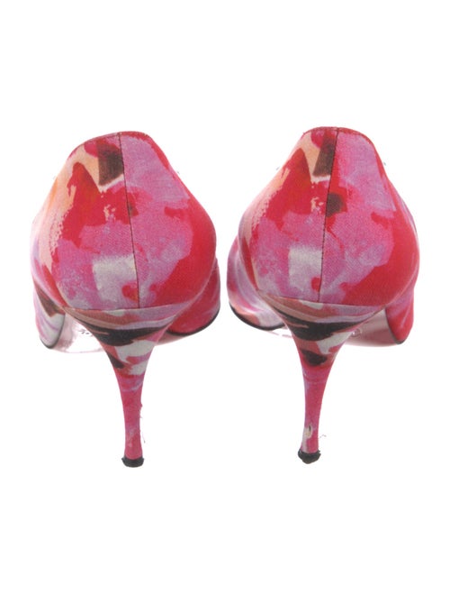 Christian Louboutin Floral Print Pumps