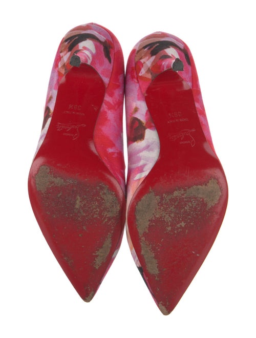 Christian Louboutin Floral Print Pumps