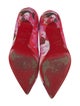 Christian Louboutin Floral Print Pumps