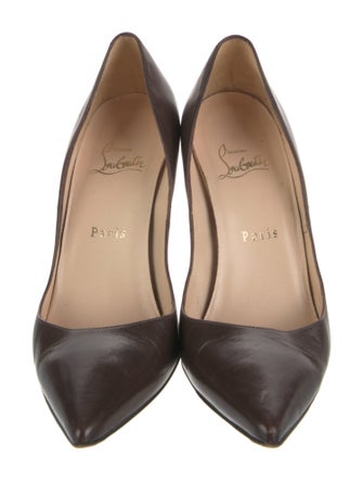 Christian Louboutin Leather D'Orsay Pumps