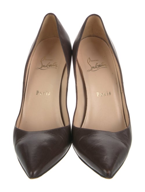 Christian Louboutin Leather D'Orsay Pumps