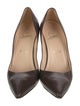 Christian Louboutin Leather D'Orsay Pumps