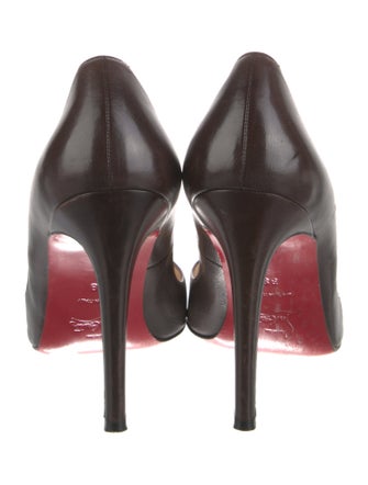 Christian Louboutin Leather D'Orsay Pumps