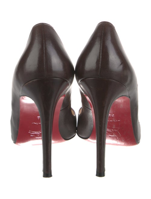 Christian Louboutin Leather D'Orsay Pumps