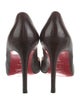 Christian Louboutin Leather D'Orsay Pumps