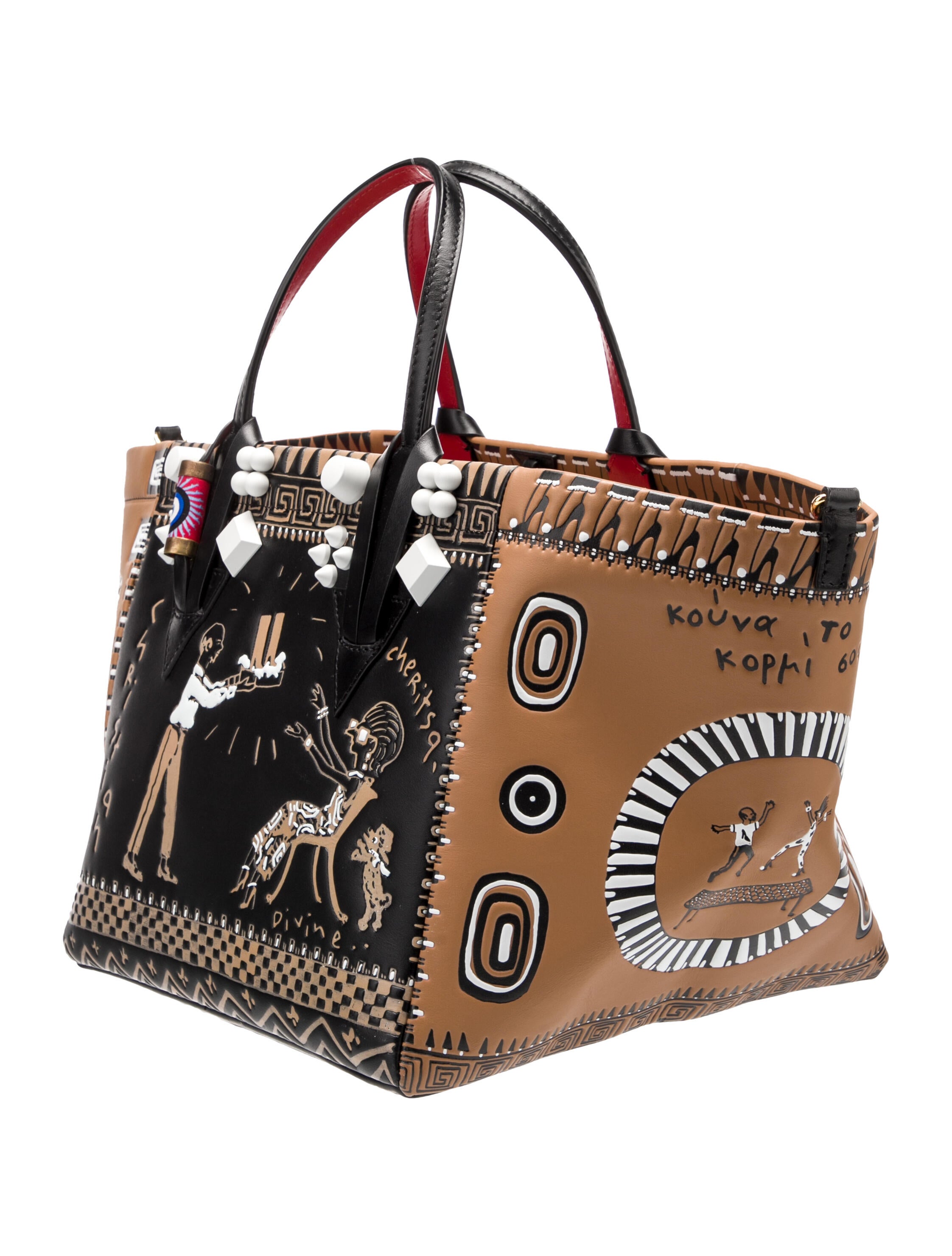 Christian Louboutin Leather Greekaba