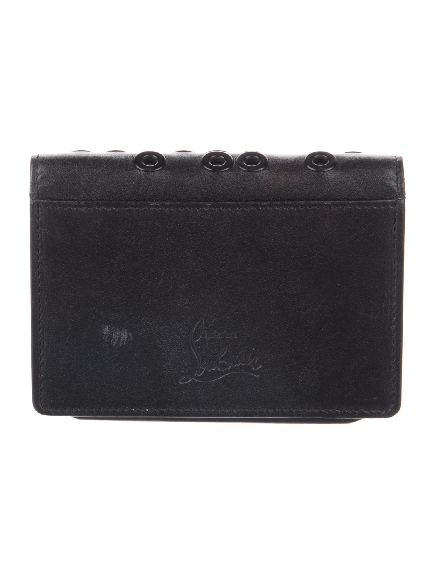 Christian Louboutin Leather Compact Wallet