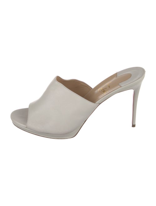 Christian Louboutin Leather Slides