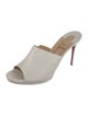 Christian Louboutin Leather Slides