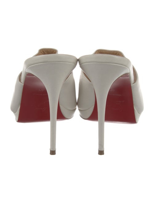 Christian Louboutin Leather Slides