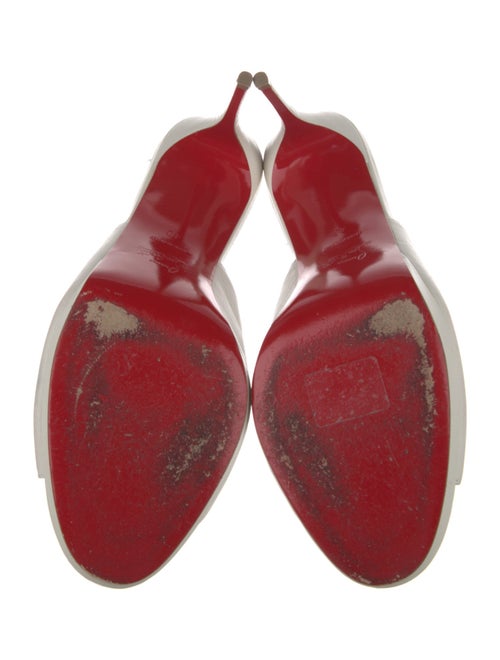 Christian Louboutin Leather Slides