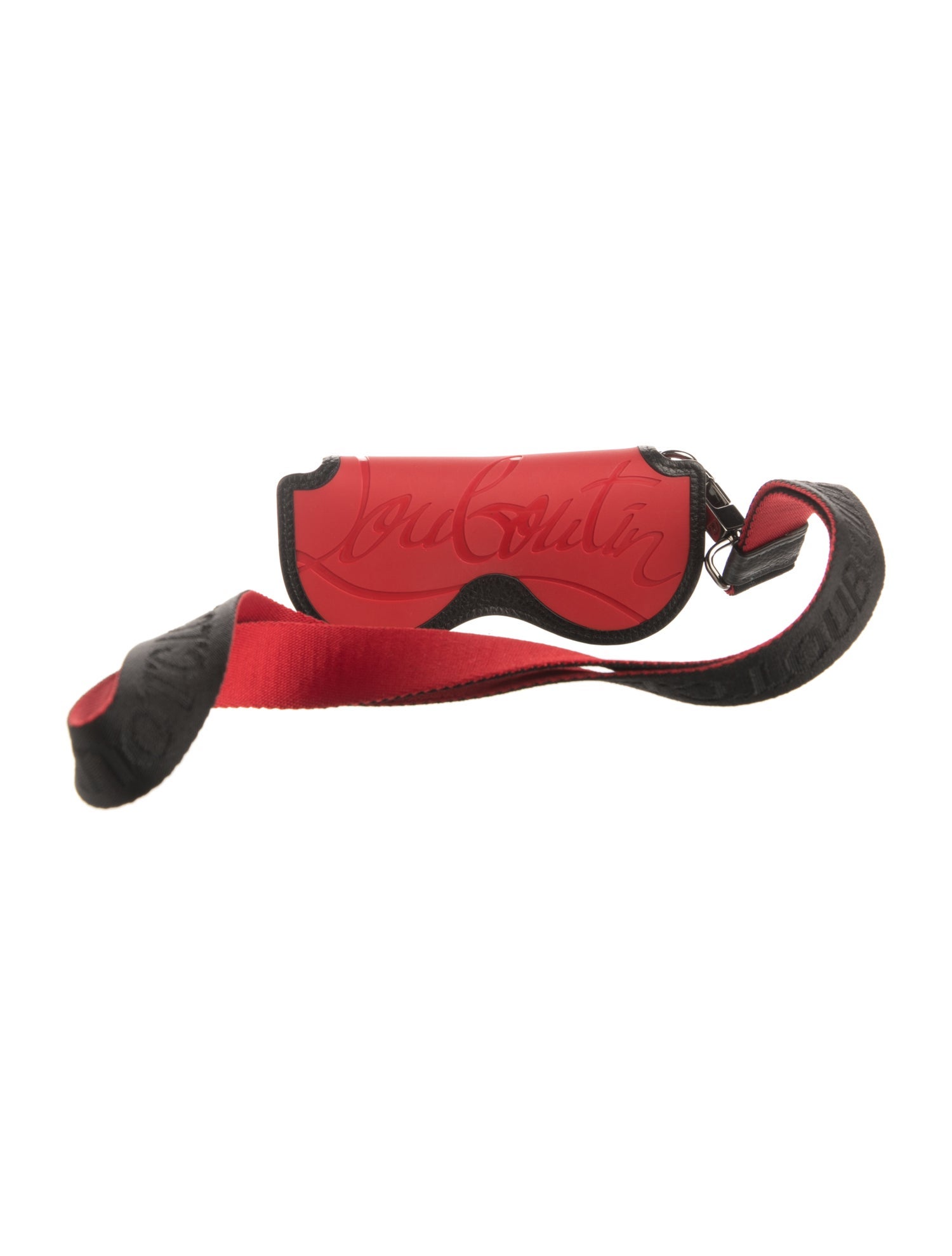 Christian Louboutin leather glasses case