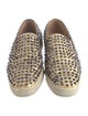 Christian Louboutin Spike Accents Python Sneakers