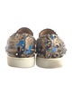 Christian Louboutin Spike Accents Python Sneakers