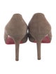 Christian Louboutin Suede Pumps