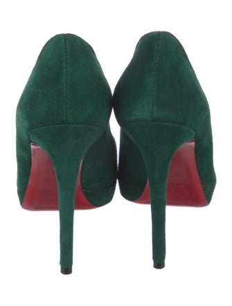 Christian Louboutin Suede Pumps