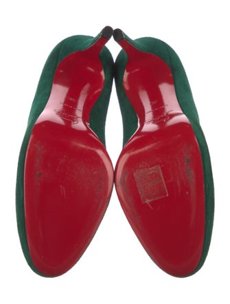 Christian Louboutin Suede Pumps
