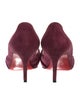 Christian Louboutin Suede D'Orsay Pumps