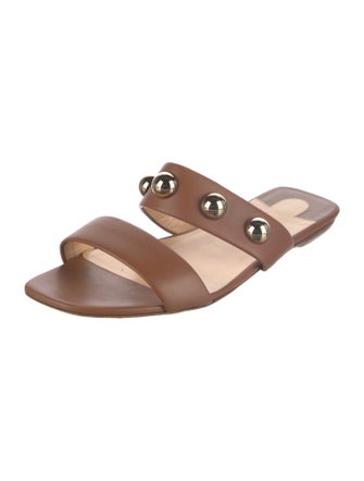 Christian Louboutin Simple Billie Leather Slides