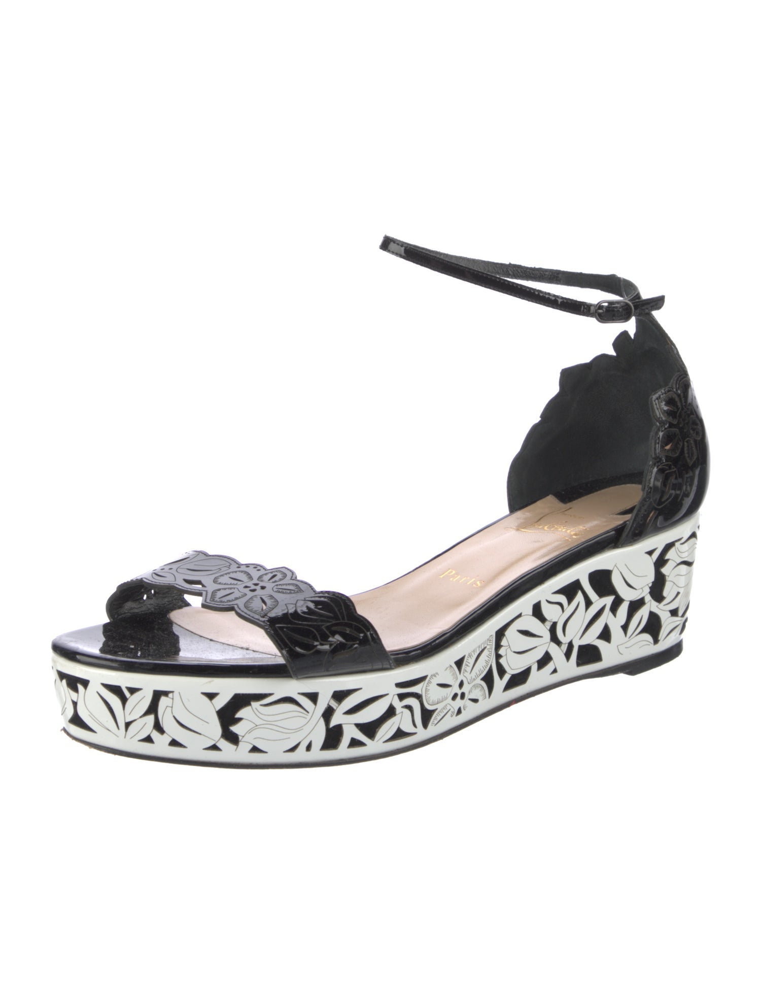 Christian Louboutin Patent Leather Sandals